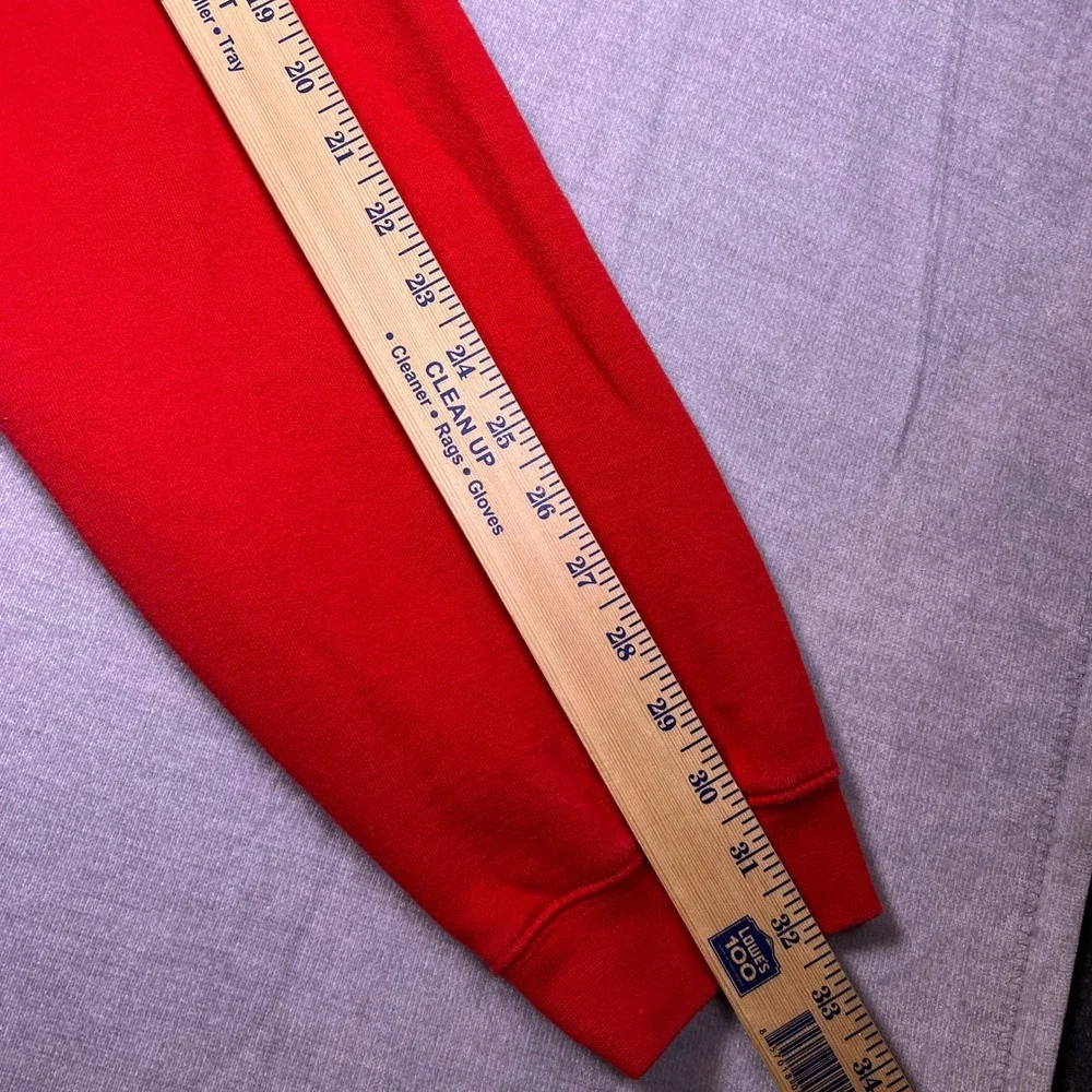 Adidas Chicago Bulls‎ Embroidered Logo Fleece Hoodie Mens 2XL Red Cotton Blend